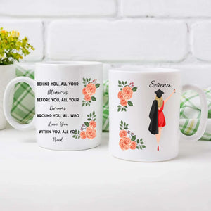 Before You, All Your Dreams – Personalized Graduation Mug of Hope, Luck & Pride | 89Prints