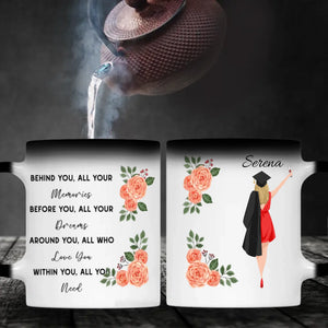 Before You, All Your Dreams – Personalized Graduation Mug of Hope, Luck & Pride | 89Prints