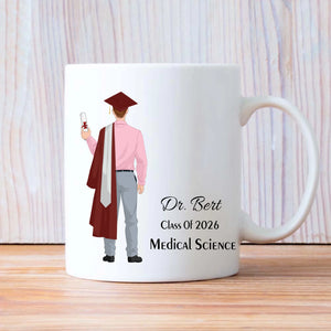 We Are So Proud of You – Personalized Graduation Mug Full of Love & Blessings | 89Prints