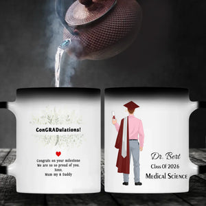 We Are So Proud of You – Personalized Graduation Mug Full of Love & Blessings | 89Prints