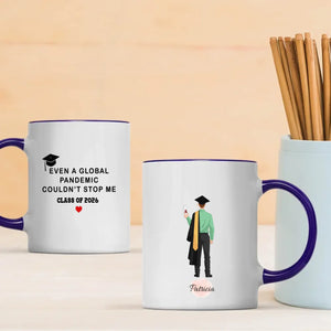 Even a Global Pandemic Couldn’t Stop Me Mug – Personalized Gift for New Beginnings & Good Luck | 89Prints