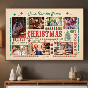 Celebrate Christmas with Elegance – Custom Family Poster Keepsake - 89Prints