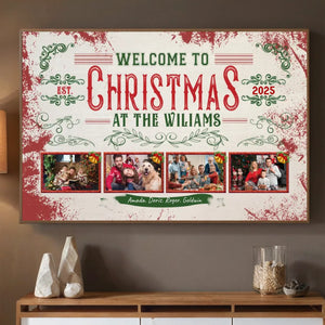 Custom Christmas Poster – Personalized Holiday Decor for Your Family | 89Prints