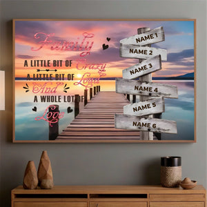 Personalized Family Poster – A Beautiful Tribute to Your Unique Family Spirit - 89Prints