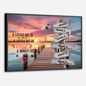 Personalized Family Poster – A Beautiful Tribute to Your Unique Family Spirit - 89Prints