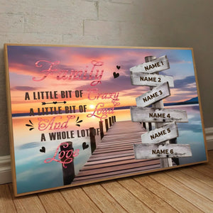 Personalized Family Poster – A Beautiful Tribute to Your Unique Family Spirit - 89Prints