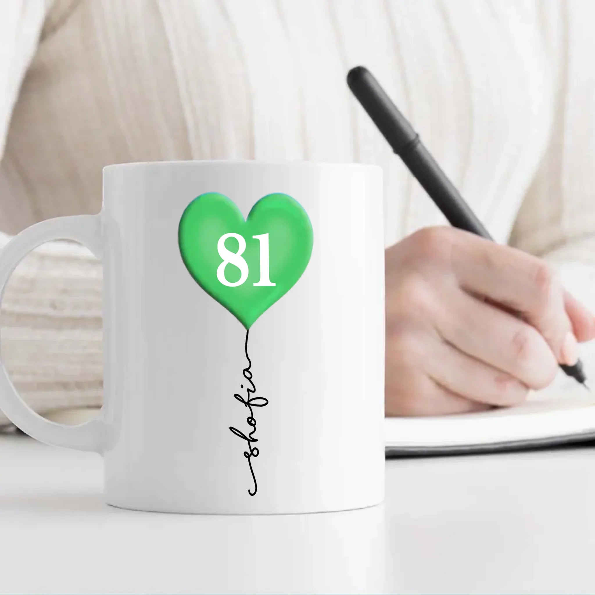 Personalized 81st Birthday Mug – Custom Photo Gift for Mom, Dad, Grandma, or Grandpa - 89Prints