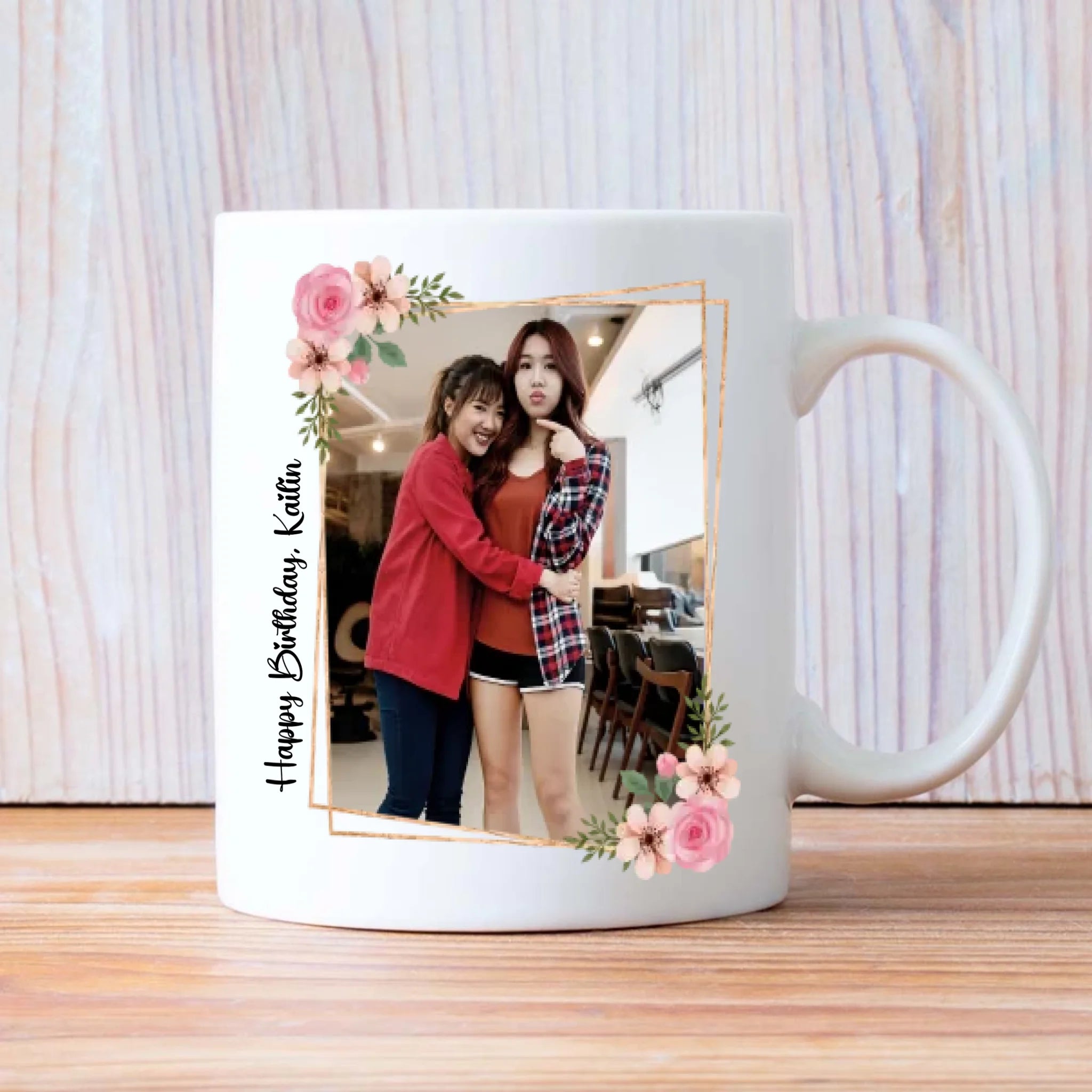 Personalized 75th Birthday Mug – Custom Photo Gift for 75 Year Old Mom or Dad - 89Prints