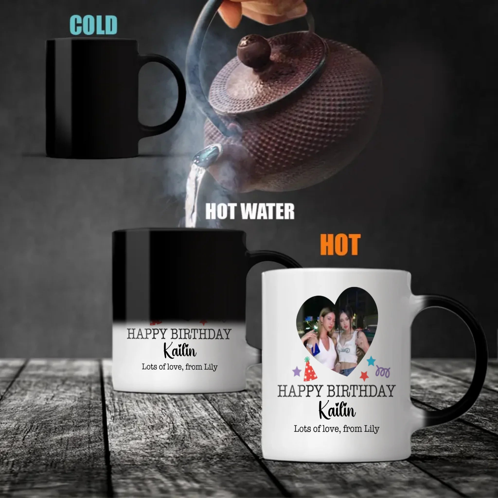 Personalized 73rd Birthday Mug – Custom Photo Gift for Mom, Dad, or Friend - 89Prints