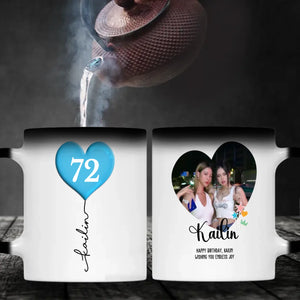 Unique 72nd Birthday Mug – Personalized Photo Gift for Coffee Lovers - 89Prints
