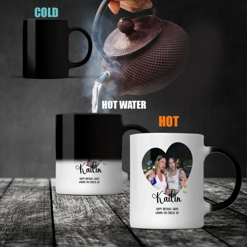 Unique 72nd Birthday Mug – Personalized Photo Gift for Coffee Lovers - 89Prints