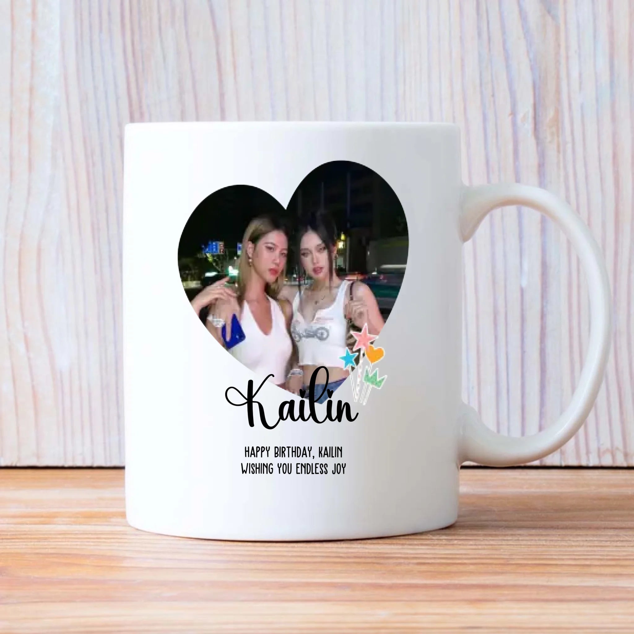 Unique 72nd Birthday Mug – Personalized Photo Gift for Coffee Lovers - 89Prints