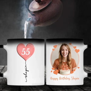 Personalized 55th Birthday Mug – Custom Gift of Joy, Luck & Celebration - 89Prints