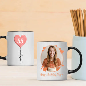 Personalized 55th Birthday Mug – Custom Gift of Joy, Luck & Celebration - 89Prints