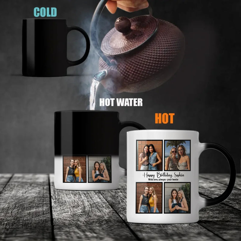 Personalized 68th Birthday Mug – Custom Photo Gift for 68 Year Old Mom or Dad - 89Prints