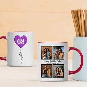 Personalized 68th Birthday Mug – Custom Photo Gift for 68 Year Old Mom or Dad - 89Prints