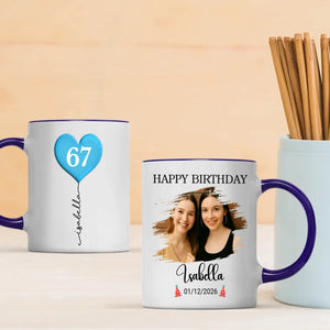 Custom 67th Birthday Mug – Personalized Photo Gift for 67 Year Old - 89Prints