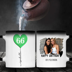 Personalized 66th Birthday Mug – Custom Photo Coffee Cup Gift - 89Prints