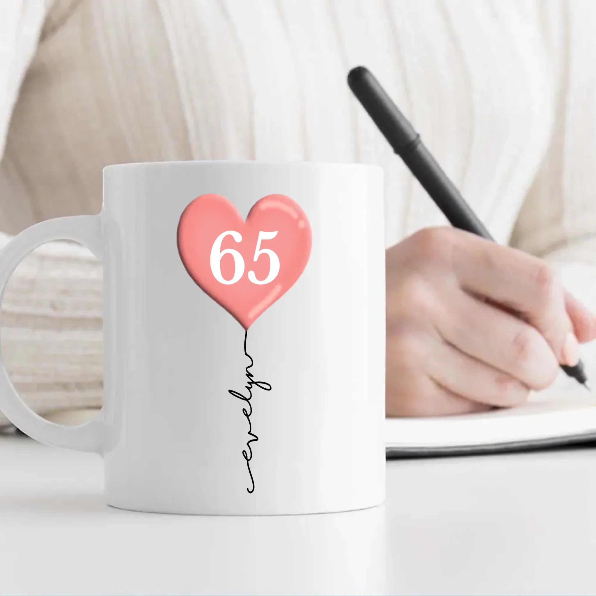 Custom 65th Birthday Mug – Personalized Photo Gift for 65 Year Old - 89Prints