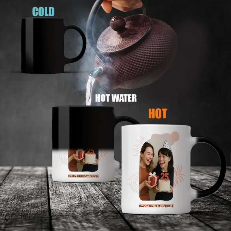 Started Their Journey in 1960 Personalized Mug – Custom Bright, Happy & Lucky Gift - 89Prints