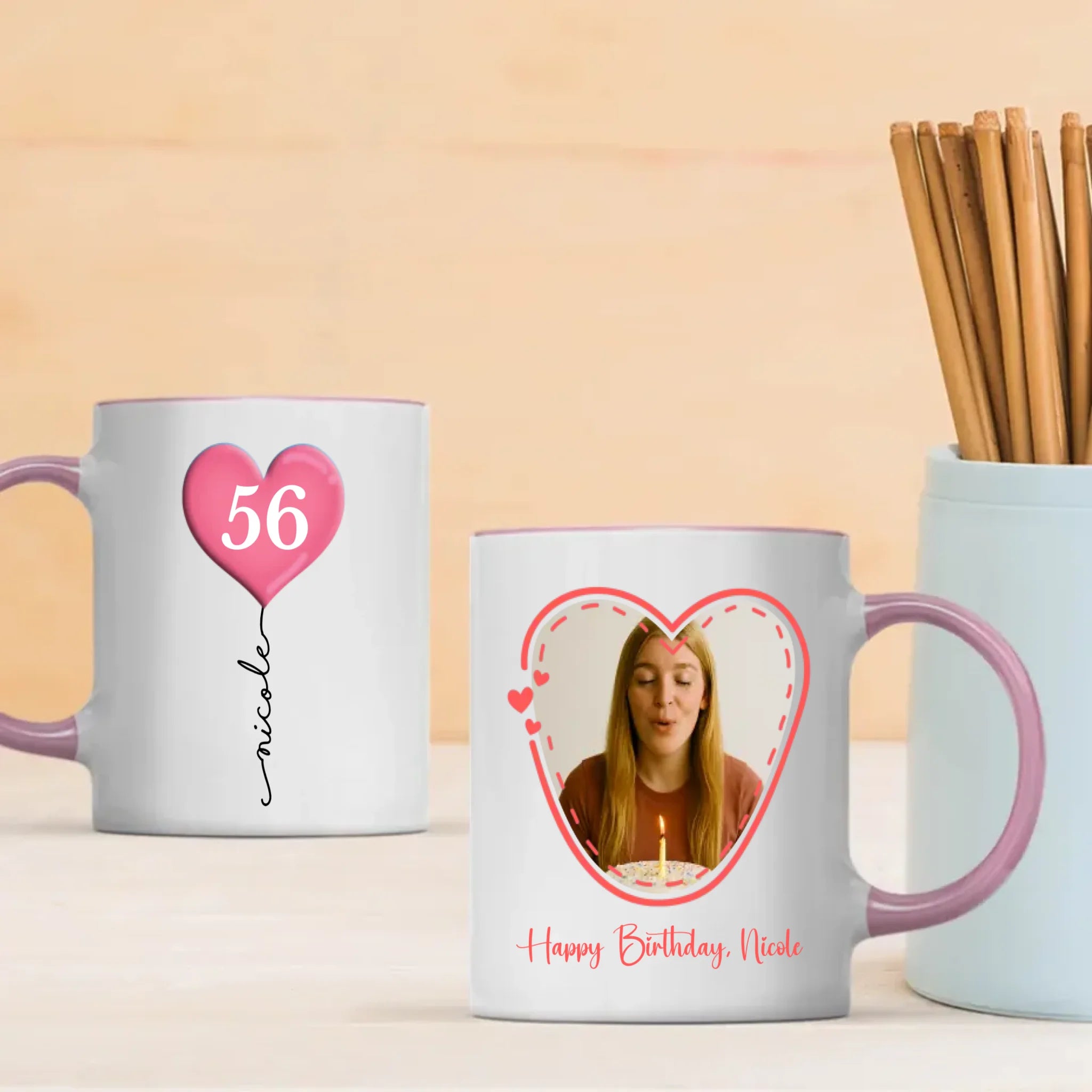 Personalized Birthday Mug – Custom Gift for 1956 Born Legends of Luck & Joy - 89Prints