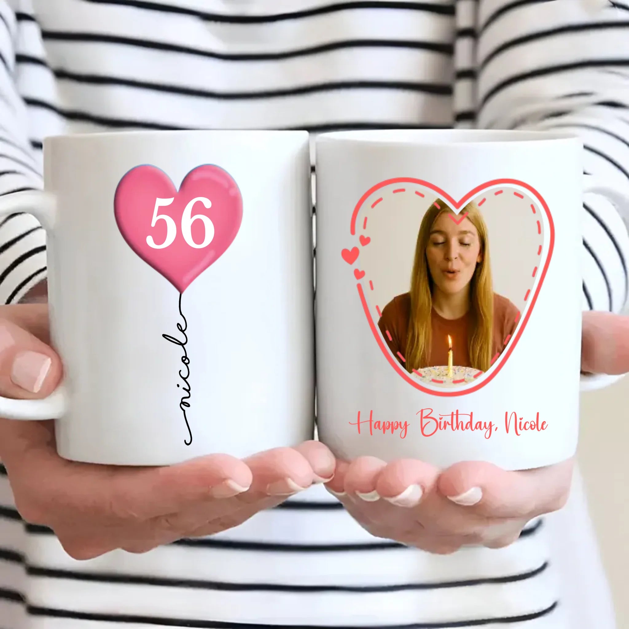 Personalized Birthday Mug – Custom Gift for 1956 Born Legends of Luck & Joy - 89Prints