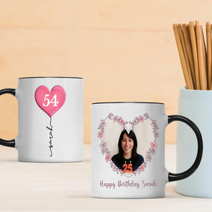 Personalized 54th Birthday Mug – Custom Gift of Love, Luck & Joy - 89Prints