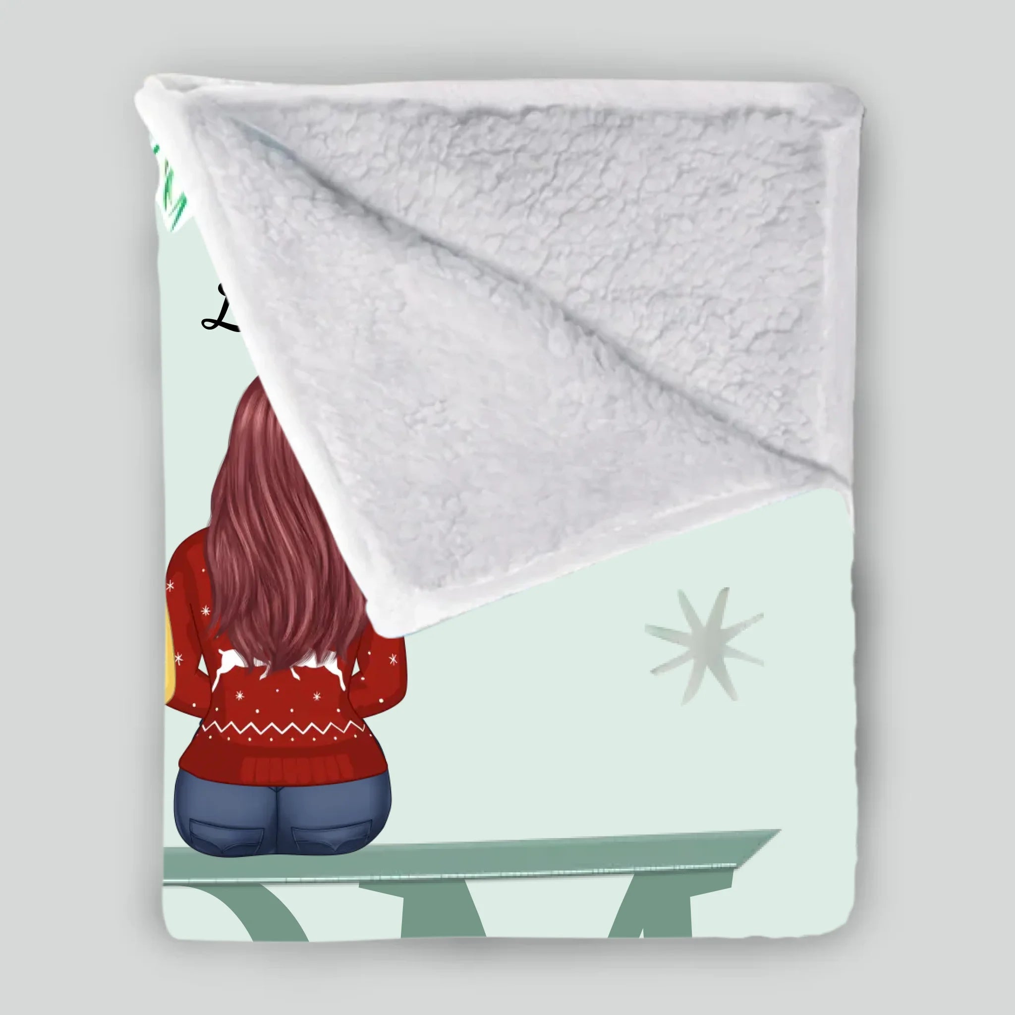 Personalized Memorial Blanket for Mom – Custom Name Tribute - 89Prints