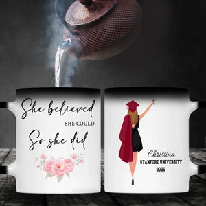 Personalized Graduation Mug – Custom Gift with Heartfelt Message of Good Luck | 89Prints
