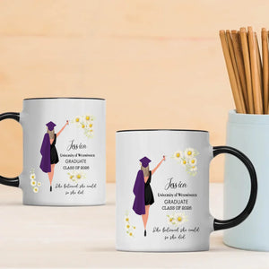 Custom Graduation Mug – Personalized Words of Success & New Beginnings | 89Prints
