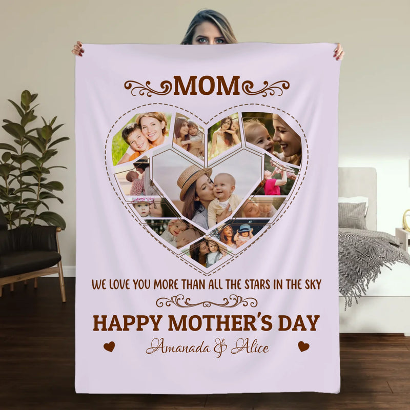 Personalized Blanket – A Warm Hug for Mom on Mother’s Day - 89Prints