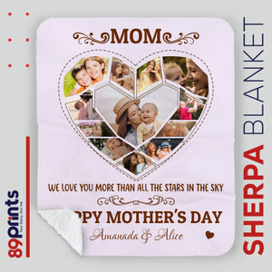 Personalized Blanket – A Warm Hug for Mom on Mother’s Day - 89Prints