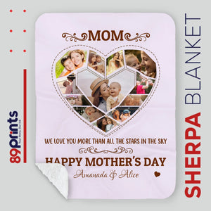 Personalized Blanket – A Warm Hug for Mom on Mother’s Day - 89Prints