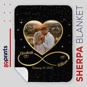 Personalized Blanket for Husband and Wife – Wrapped in Love & Memories - 89Prints