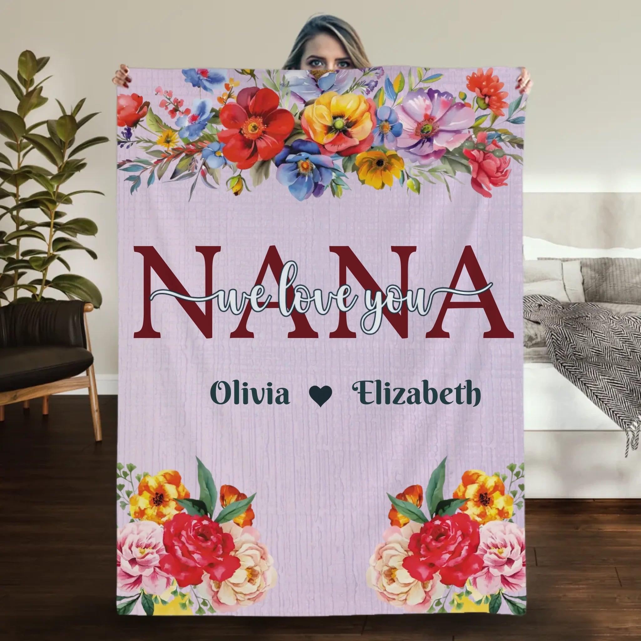Grandparents Blanket – A Personalized Gift of Warmth and Love - 89Prints