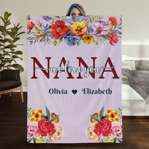 Grandparents Blanket – A Personalized Gift of Warmth and Love - 89Prints