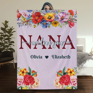 Grandparents Blanket – A Personalized Gift of Warmth and Love - 89Prints