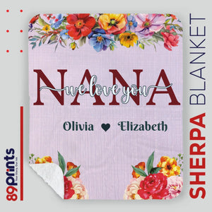 Grandparents Blanket – A Personalized Gift of Warmth and Love - 89Prints