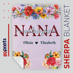 Grandparents Blanket – A Personalized Gift of Warmth and Love - 89Prints