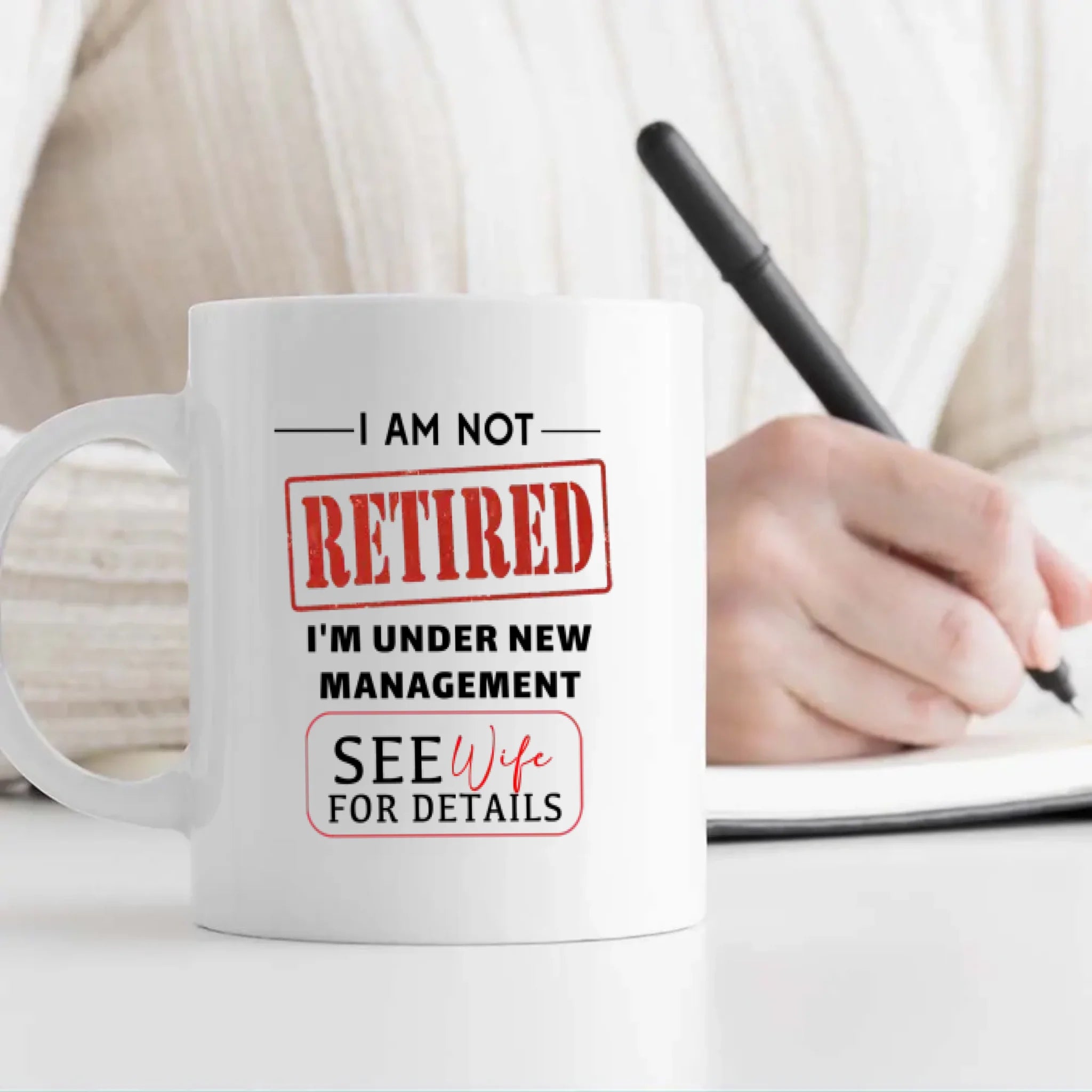 Happy Retirement Mug – Personalized Coffee Gift for Coworker & The Office Legend - 89Prints