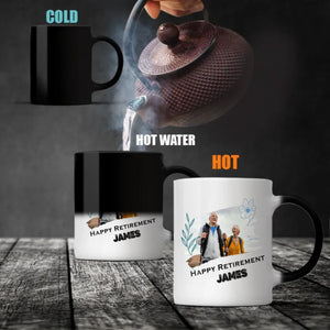 Happy Retirement Mug – Personalized Coffee Gift for Coworker & The Office Legend - 89Prints