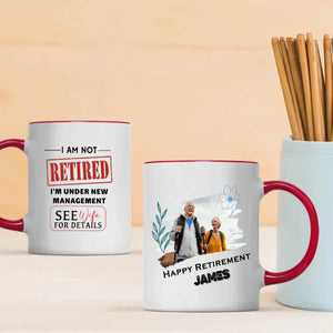 Happy Retirement Mug – Personalized Coffee Gift for Coworker & The Office Legend - 89Prints