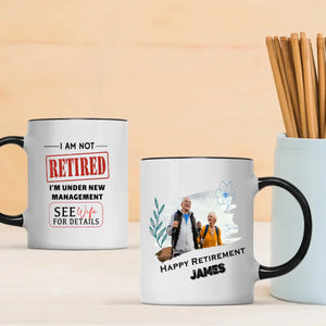 Happy Retirement Mug – Personalized Coffee Gift for Coworker & The Office Legend - 89Prints