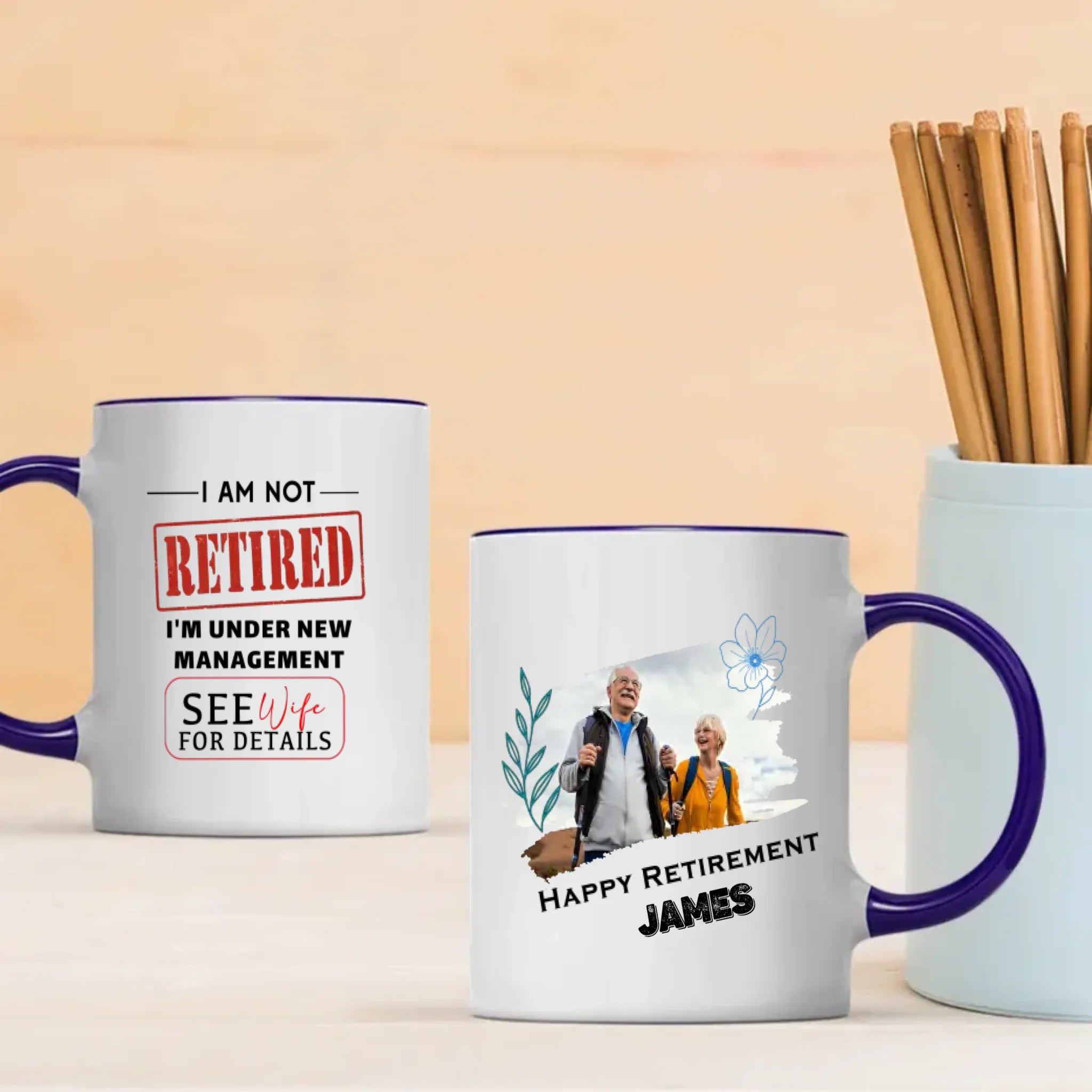 Happy Retirement Mug – Personalized Coffee Gift for Coworker & The Office Legend - 89Prints