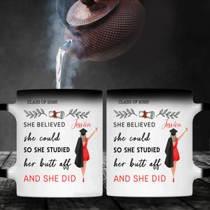 Custom Graduation Mug – Personalized Gift with Words of Pride & Success | 89Prints