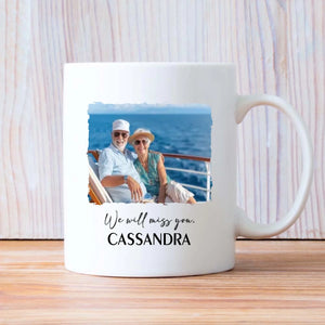 Retirement Mug Gift “Thank You for the Great Time” Wishing Happiness and Joy - 89Prints