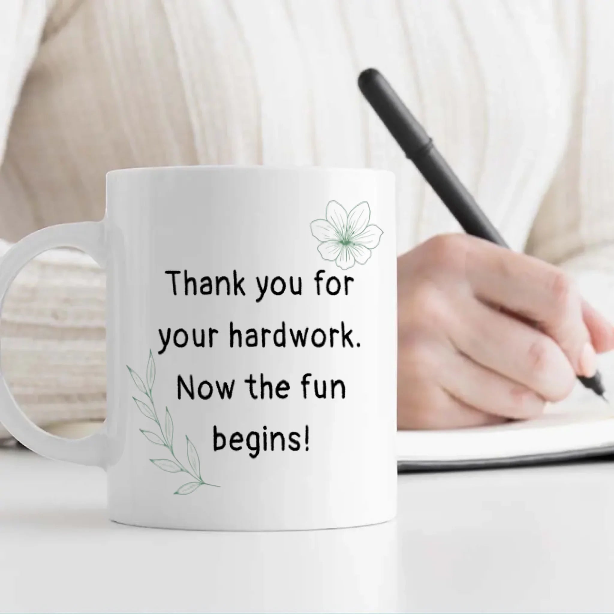 Personalized Retirement Mug Gift – “We Will Miss You” Custom Name & Photo Mug – 89Prints