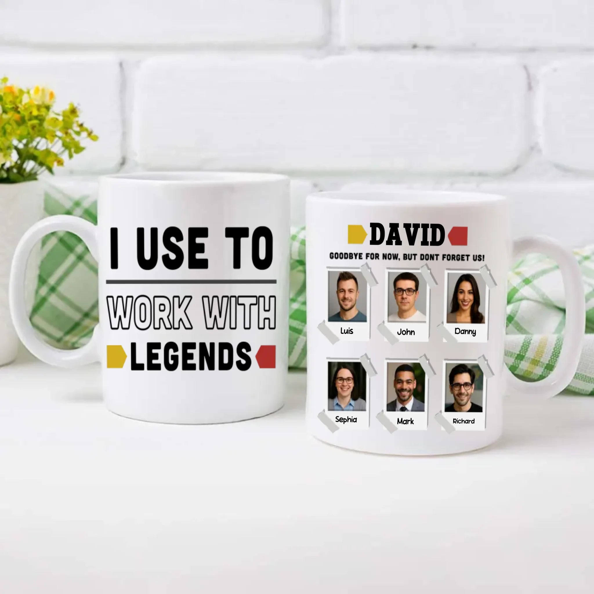 Funny Retirement Mug – “I Used to Work with Legends” – Gift for Coworkers - 89Prints