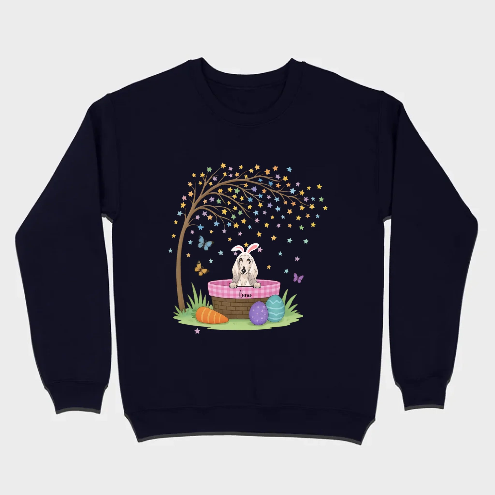 Dog Lover Easter Tee – A Whimsical Puppy Scene Full of Spring Magic - 89Prints