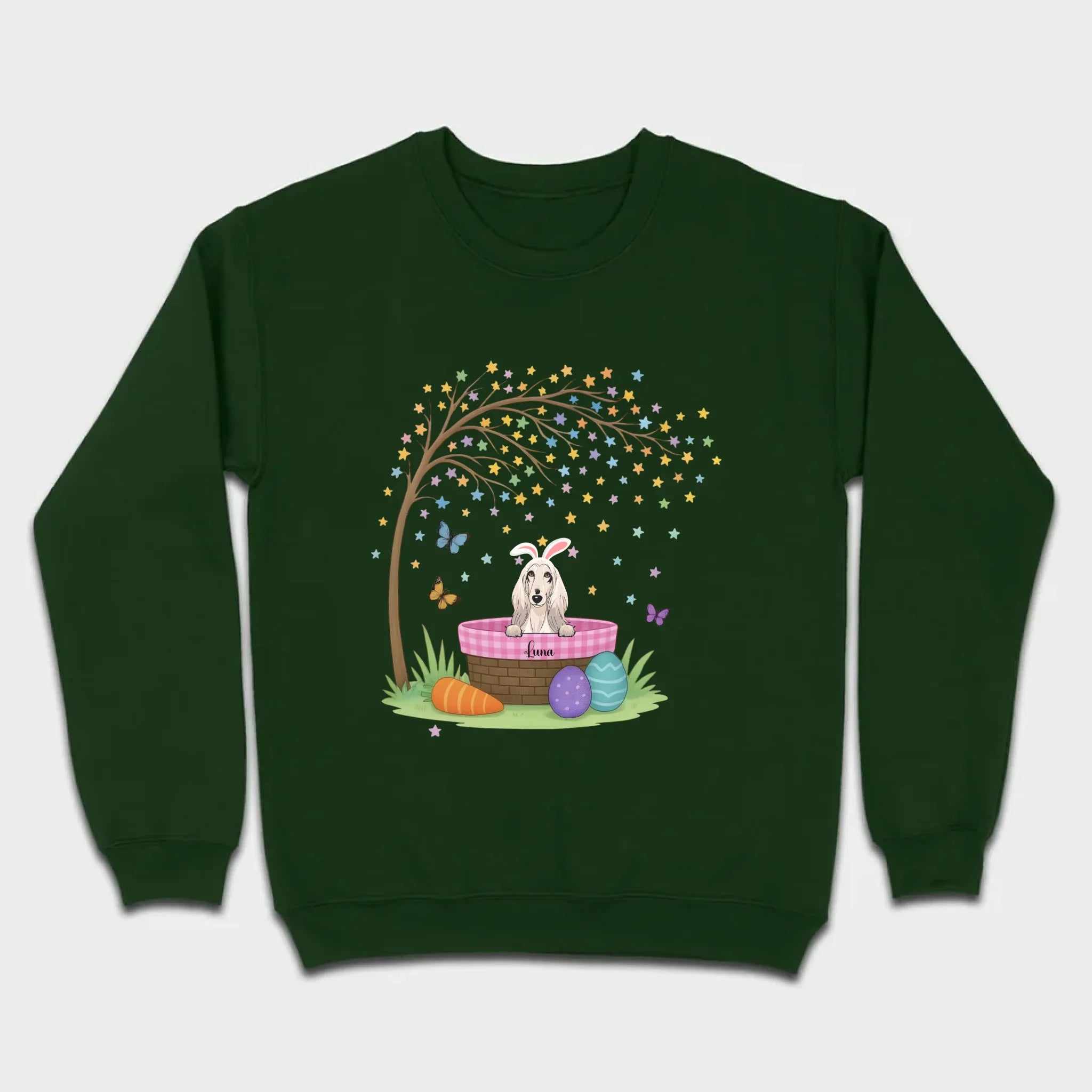 Dog Lover Easter Tee – A Whimsical Puppy Scene Full of Spring Magic - 89Prints